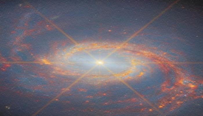 NASA Space Telescope M-77  Diffraction Spikes -01