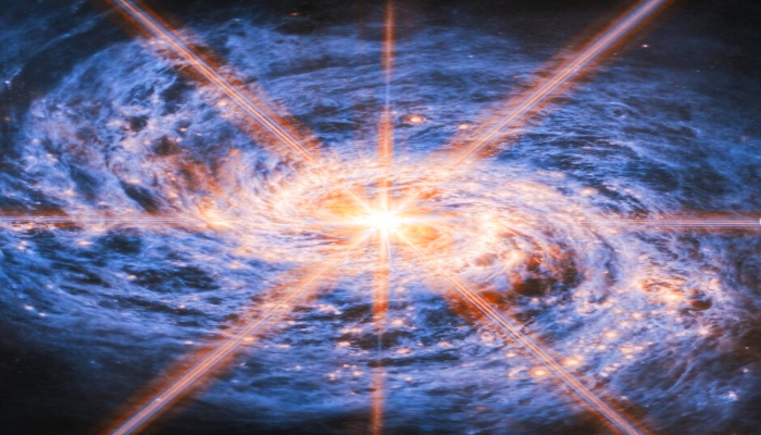 NASA Space Telescope M-77  Diffraction Spikes -03