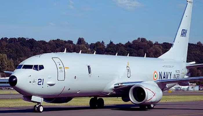 Indian Navy Aircraft P8I