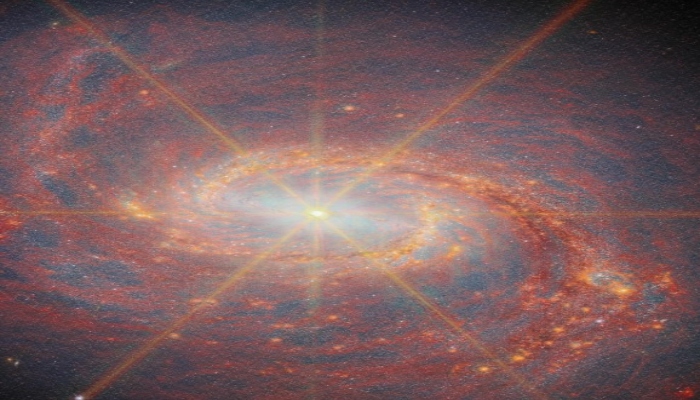 NASA Space Telescope M-77  Diffraction Spikes -02