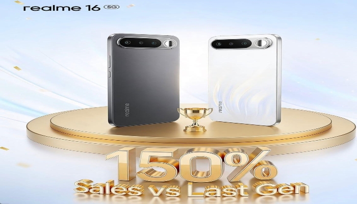 Realme 16 5 G Sales Growth