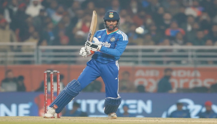 Tilak Varma made a rapid start to his innings