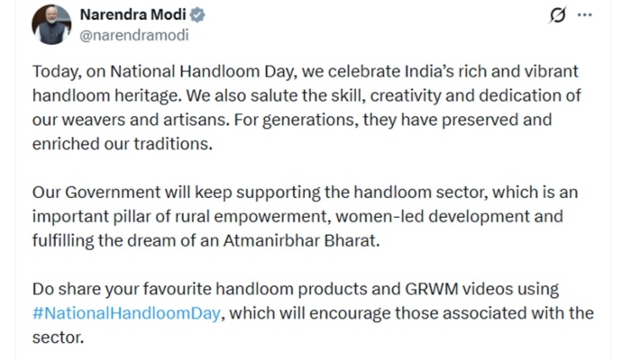 pm modi tweet