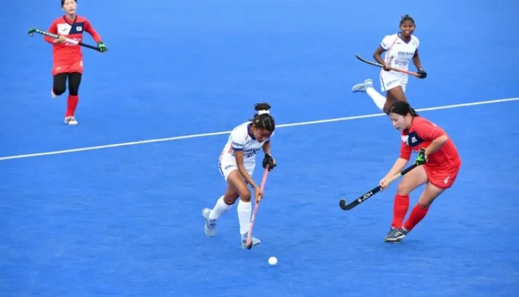 AHF Junior Womens Asia Cup: साउथ कोरिया को हराकर फाइनल में भारत