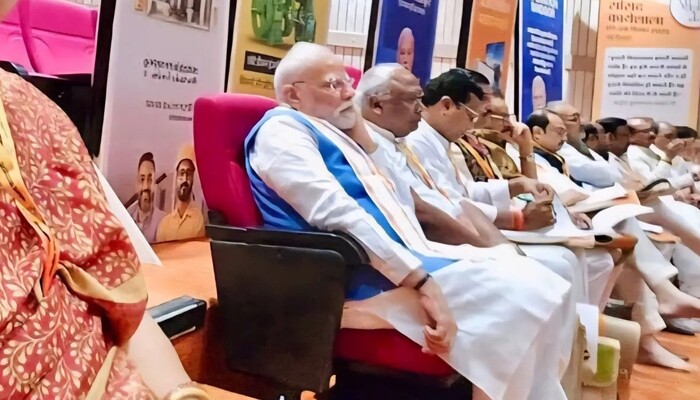 भाजपा सांसदों की दो दिवसीय कार्यशाला में शामिल हुए पीएम मोदी, कई मुद्दों पर हुई चर्चा