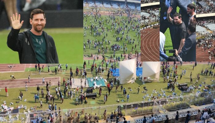 Lionel Messi: कोलकाता में मेसी के कार्यक्रम भारी बवाल, भड़के फैंस ने स्टेडियम में फेंकी कुर्सियां और बोतलें