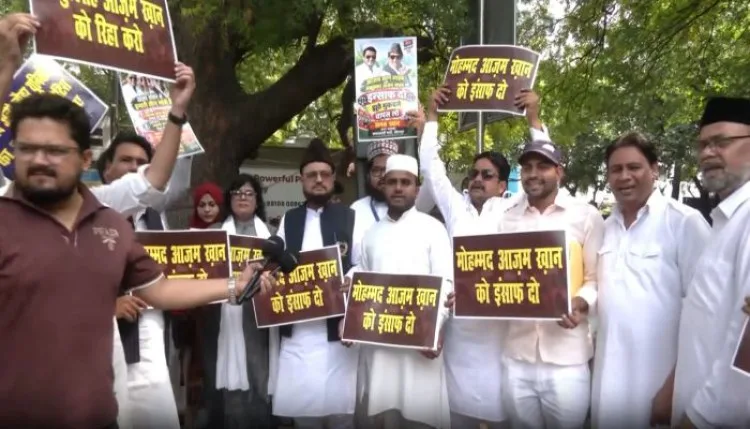 आजम के समर्थन में सपा, जौहर यूनिवर्सिटी के ध्वस्तीकरण नोटिस रद्द करने की मांग
