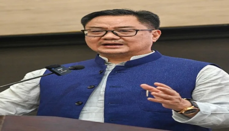 भारत को कभी नहीं तोड़ सकतीं विरोधी ताकतें, किरेन रिजिजू ने बताए खतरनाक मंसूबे