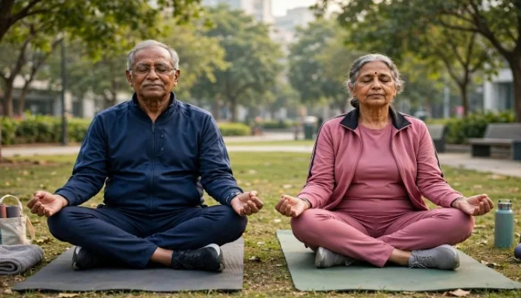 अंतरराष्ट्रीय वृद्धजन दिवस पर आयुष मंत्रालय ने की योग करने की अपील