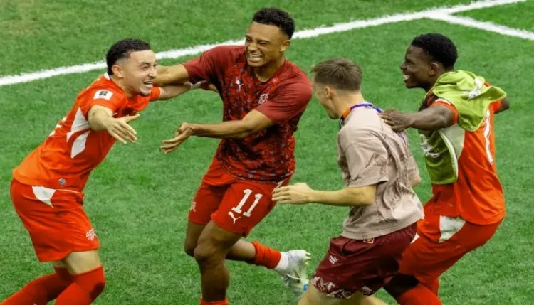 FIFA World Cup 2026: स्विट्जरलैंड की ऐतिहासिक जीत, कोलंबिया को हराकर 72 साल बाद क्वार्टर फाइनल में पहुंचा
