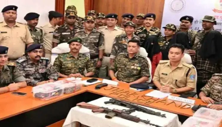 दलमा में नक्सली साजिश नाकाम, हथियारों का जखीरा बरामद